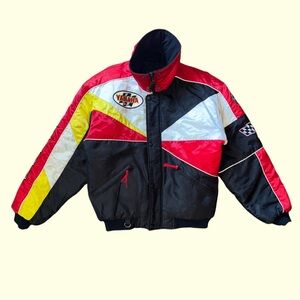Vintage Mens Yamaha Cold Wear Gear Full Zipp Snowmobile Jacket Size Medium